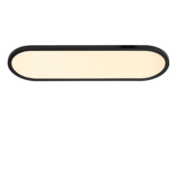 Lucide ELLY - Deckenleuchte - LED Dim. - CCT - 1x24W 2700K/4000K - Opal | Essential - eingeschaltet
