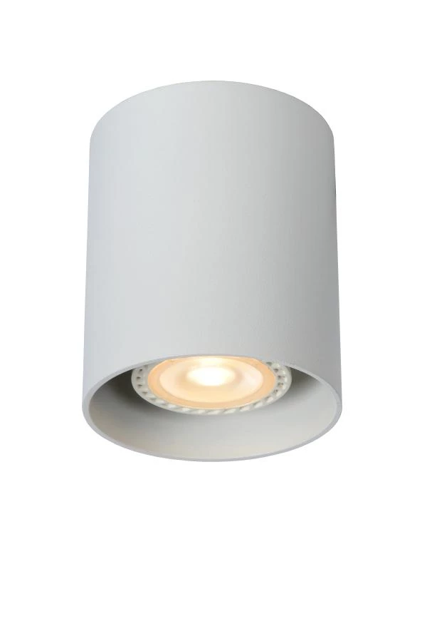 Lucide BODI - Deckenstrahler - Ø 8 cm - 1xGU10 - Weiß - eingeschaltet 1