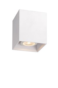 Lucide BODI - Ceiling spotlight - 1xGU10 - White turned on 1