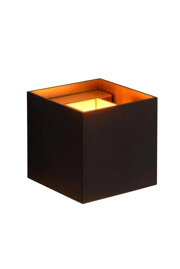 Lucide XIO - Wandleuchte - LED Dim. - G9 - 1x4W 2700K - Einstellbarer Abstrahlwinkel - Schwarz - eingeschaltet