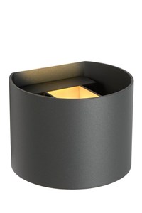 Lucide XIO - Lámpara de pared - LED Regul. - G9 - 1x3,5W 2700K - Ángulo de haz ajustable - Gris encendido 6