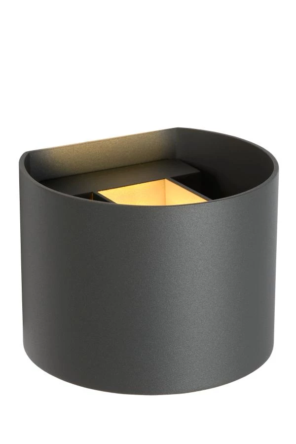 Lucide XIO - Wandlamp - LED Dimb. - G9 - 1x3,5W 2700K - Verstelbare stralingshoek - Grijs - aangezet 6