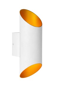 Lucide QUIRIJN - Wandlamp - Ø 10 cm - 1xG9 - Wit aangezet 1