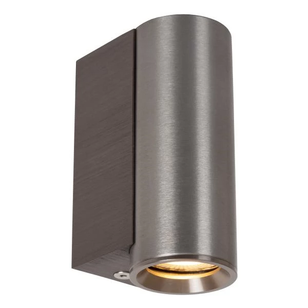 Lucide DUPLA - Foco de pared / Lámpara de pared - 1xGU10 (MR11) - Hierro gris - encendido 5