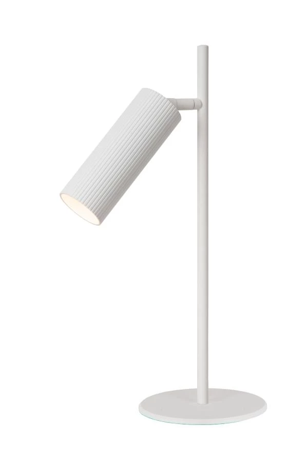 Lucide CLUBS - Schreibtischlampe - 1xGU10 - Weiß - eingeschaltet 1