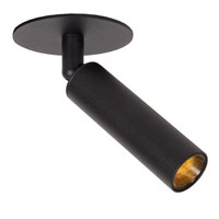 Lucide KEONI - Ceiling spotlight - Ø 8 cm - LED - 1xG9 - Black - Essential turned on