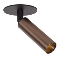 Lucide KEONI - Ceiling spotlight - Ø 8 cm - LED - 1xG9 - Coffee - Essential turned on 7