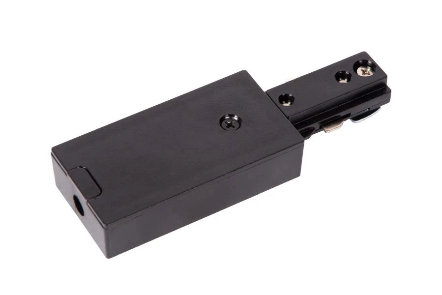 Lucide TRACK Power supply - 1-circuit Track lighting system - Single - Black (Extension) - turned on