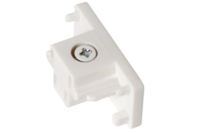 Lucide TRACK Embout de fermeture - Système de rail monophasé / Éclairage sur rail - Ensemble de 2 - Blanc (Extension)