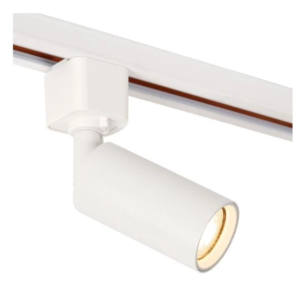 Lucide TRACK RITMO Foco de riel - Sistema de carril monofásico / Iluminación con rieles - 1xGU10/MR11 - Blanco (Extensión) - encendido 1