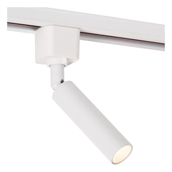 Lucide TRACK KEONI Track spot - 1-circuit Track lighting system - 1xG9- White(Extension) - turned on 1