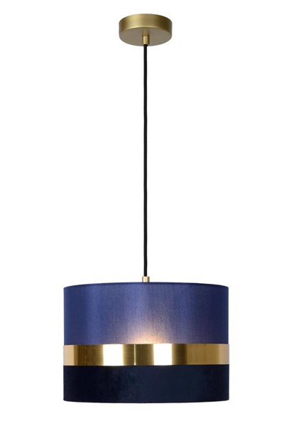 Lucide EXTRAVAGANZA TUSSE - Pendant light - Ø 30 cm - 1xE27 - Blue