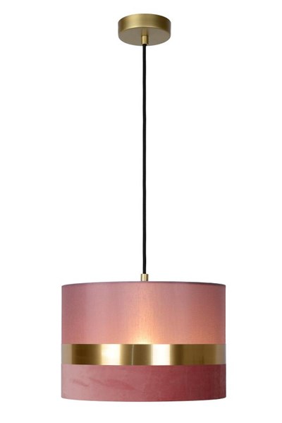 Lucide EXTRAVAGANZA TUSSE - Pendant light - Ø 30 cm - 1xE27 - Pink