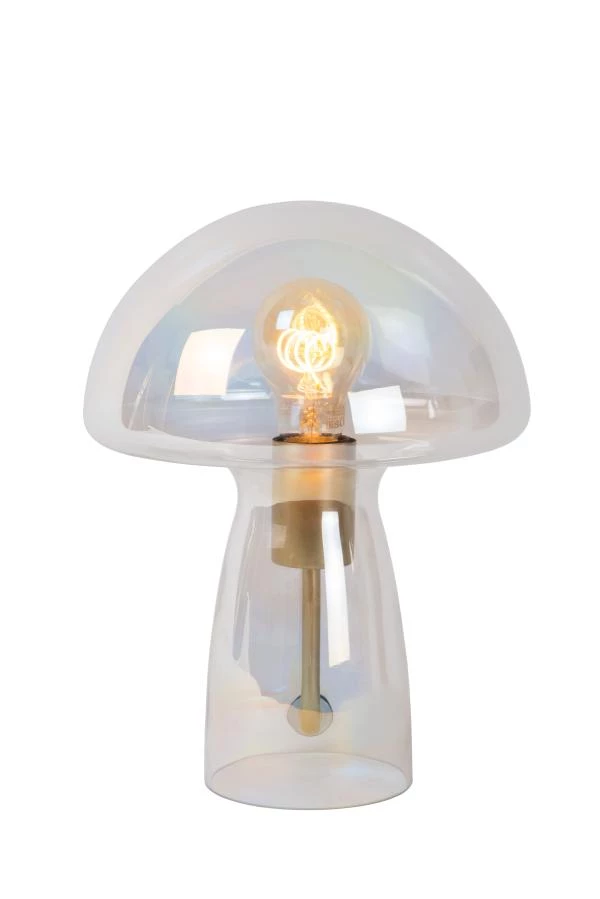 Lucide FUNGO - Lampe de table - 1xE27 - Transparent - allumé