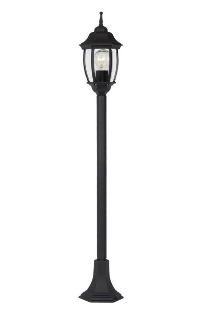 Lucide TIRENO - Lamp post - 1xE27 - IP44 - Black