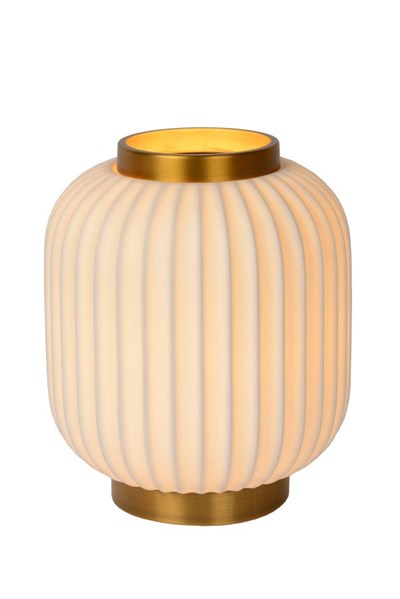 Lucide GOSSE - Table lamp - Ø 19,5 cm - 1xE14 - White
