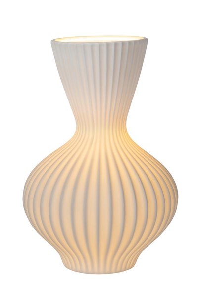 Lucide MOMORO - Lampe de table - 1xE14 - Blanc