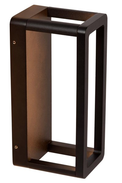 Lucide NARVIK - Wandleuchte Innen/Außen - LED - 1x9,2W 3000K - IP65 - Schwarz