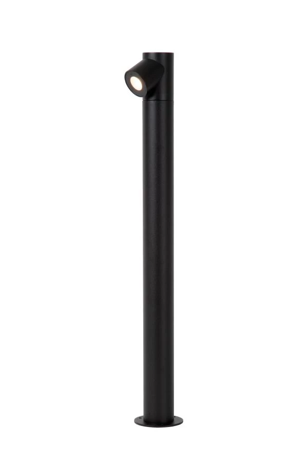 Lucide IBAMBA - Lámpara baliza - LED - 1x6W 3000K - IP65 - Negro - encendido