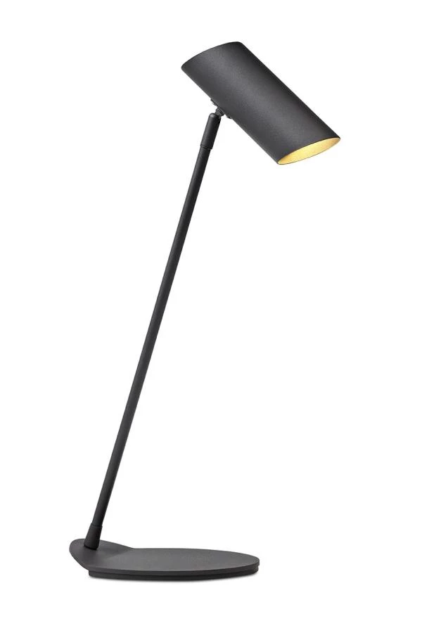 Lucide HESTER - Schreibtischlampe - 1xGU10 - Anthrazit - eingeschaltet