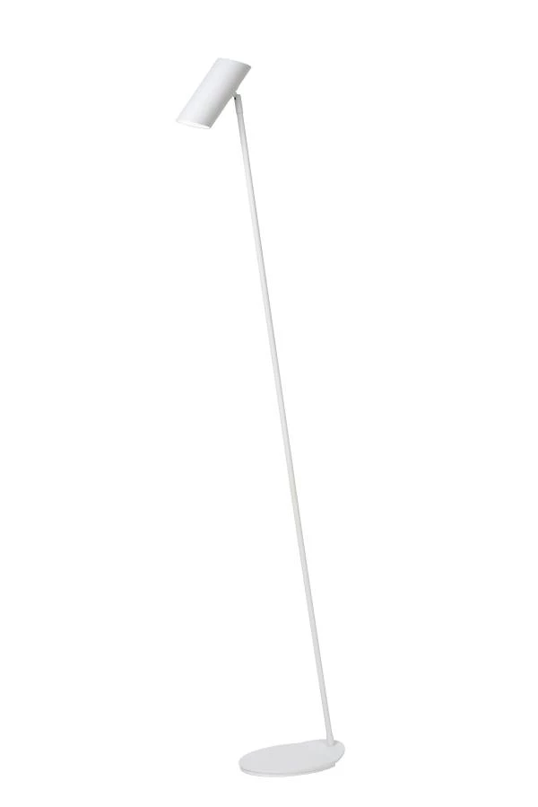 Lucide HESTER - Lampadaire / lampe de lecture - 1xGU10 - Blanc - allumé 1