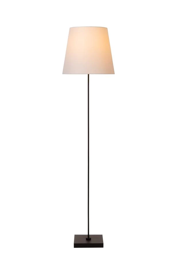 Lucide PENDIO - Floor lamp - 1xE27 - Black - turned on