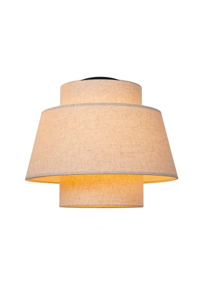 Lucide TRIBUTE - Deckenleuchte - Ø 40 cm - 1xE27 - Beige