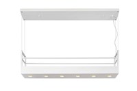 Lucide MIRAVELLE - Hanglamp - 6xGU10 - Wit aangezet 1