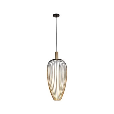 Lucide AURELIE - Pendant light - Ø 30 cm - 1xGU10 (MR11) - Gold | Vibes