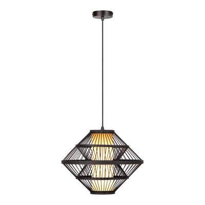 Lucide PASQUINO - Pendant light - Ø 40 cm - 1xE27 - Black | Essential