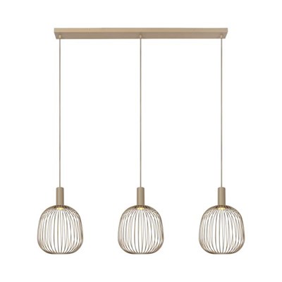 Lucide ESTEREL - Suspension - 3xGU10 (MR11) - Taupe | Essential