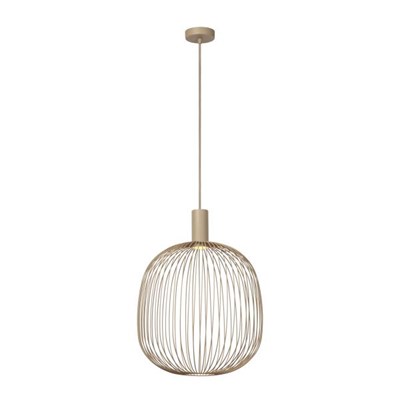 Lucide ESTEREL - Suspension - Ø 40 cm - 1xGU10 - Taupe | Essential