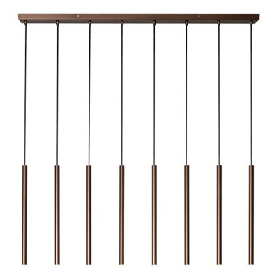 Lucide PHOENIX - Suspension - LED Dim. - G9 - 8x3W 2700K - Café - Vibes