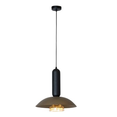 Lucide GRANTHAM - Suspension - Ø 40 cm - 1xE27 - Café | Vibes