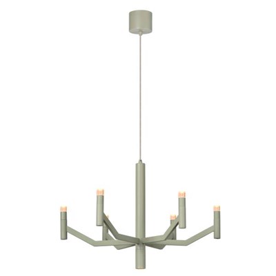 Lucide WELLINGTON - Pendelleuchten - Ø 60 cm - LED Dim. - G9 - 2700K - Taupe - Vibes