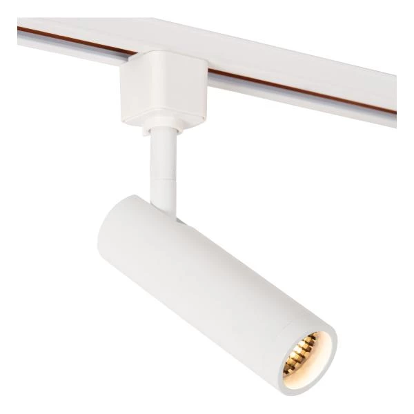 Lucide TRACK GRADO Foco de riel - Sistema de carril monofásico / Iluminación con rieles - 1xGU10(MR11) - Blanco (Extensión) - encendido 1