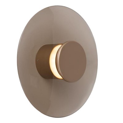 Lucide SANTIAGO - Wall light - Ø 23 cm - LED Dim. - CCT - 1x10W 2700K/4000K - Amber | Premium