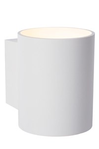 Lucide XERA - Lámpara de pared - Ø 8 cm - 1xG9 - Blanco encendido 1