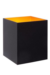 Lucide XERA - Lámpara de pared - 1xG9 - Negro encendido