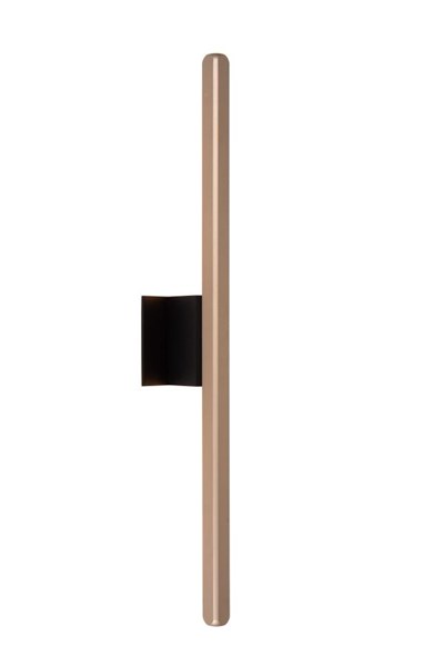 Lucide Premium BRAGA - Wandleuchte Innen/Außen - LED - 1x10W 2700K - IP54 - Kaffee