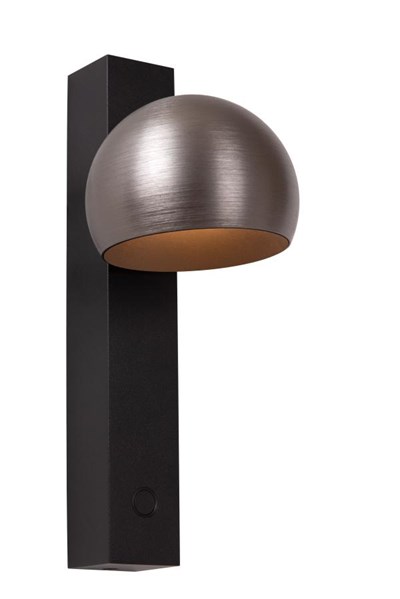 Lucide Premium ESFERA - Wall light - LED Dim. - 1x9W 2700K - Grey iron