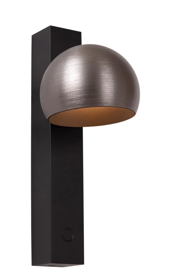 Lucide Premium ESFERA - Wall light - LED Dim. - 1x9W 2700K - Grey iron - turned on 5
