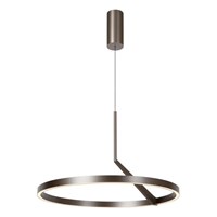 Lucide APPLAUSE - Pendant light - Ø 60 cm - LED Dim. - CCT - 1x32W 2700K/4000K - Hand Wave Sensor - Grey iron | Premium turned on 5