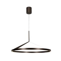 Lucide APPLAUSE - Pendant light - Ø 80 cm - LED Dim. - CCT - 1x50W 2700K/4000K - Hand Wave Sensor - Grey iron | Premium turned on 5