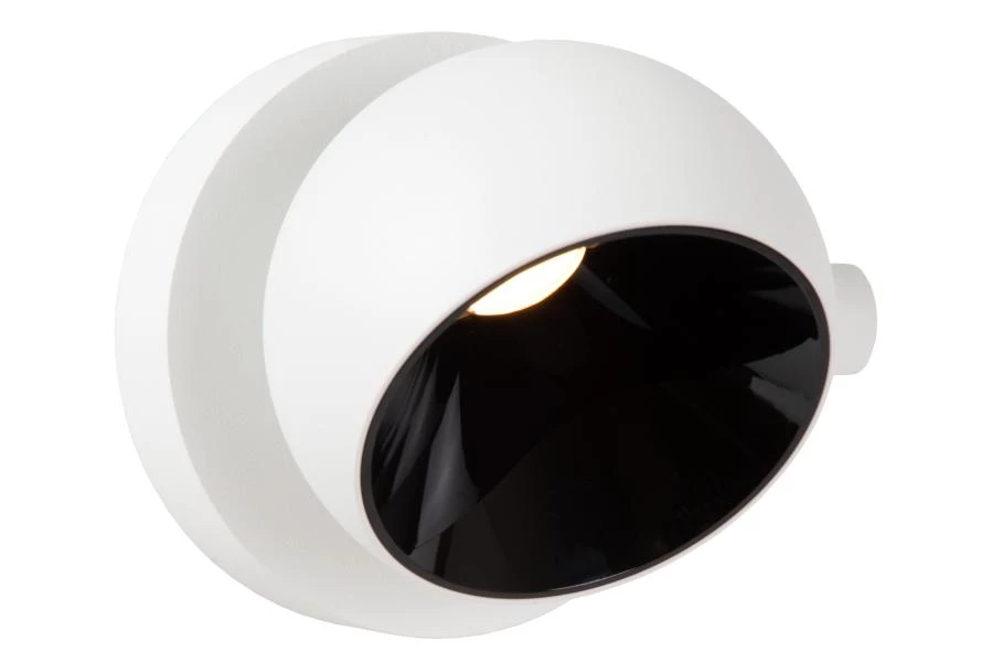 Lucide Premium ESFERA - Ceiling spotlight - LED Dim. - 1x11W 2700K - White - turned on 1