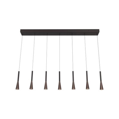 Lucide JOAKIM - Pendant light - LED Dim. - CCT - 7x6,2W 2700K/4000K - Coffee | Premium