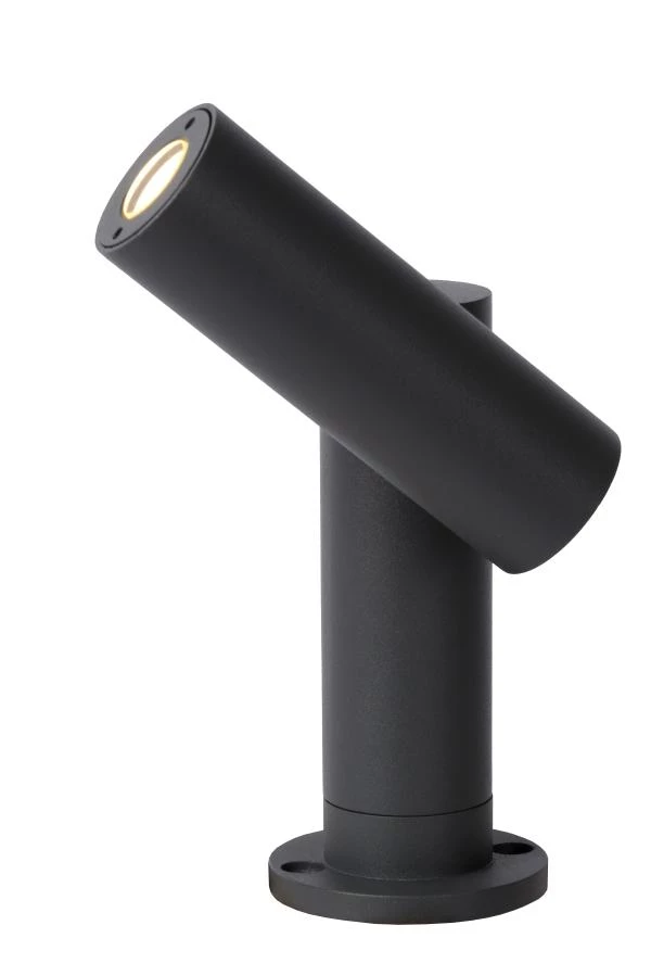 Lucide TATUM - Gartenstrahler - LED - 1x5W 3000K - IP65 - Anthrazit - eingeschaltet 9