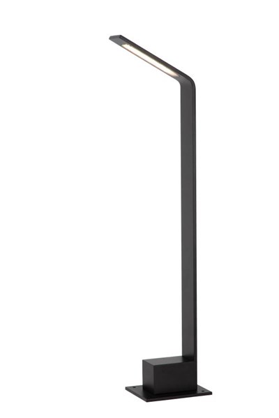 Lucide LAWFORD - Lámpara baliza - LED - 1x6W 3000K - IP54 - Negro