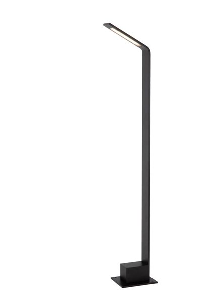 Lucide LAWFORD - Lámpara baliza - LED - 1x6W 3000K - IP54 - Negro