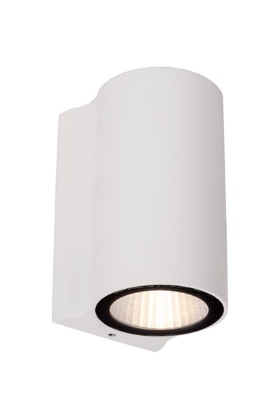 Lucide AKRA - Wandlamp Binnen/Buiten - LED - 1x6W 2700K - IP54 - Wit